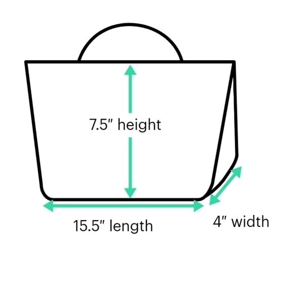 STUART WEITZMAN quilted tote with orange patent leather accents & gold hardware - Picture 13 of 16